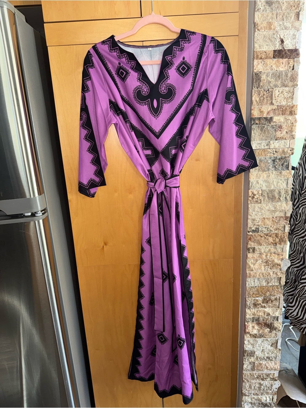 Purple Tribal Caftan-NEW!